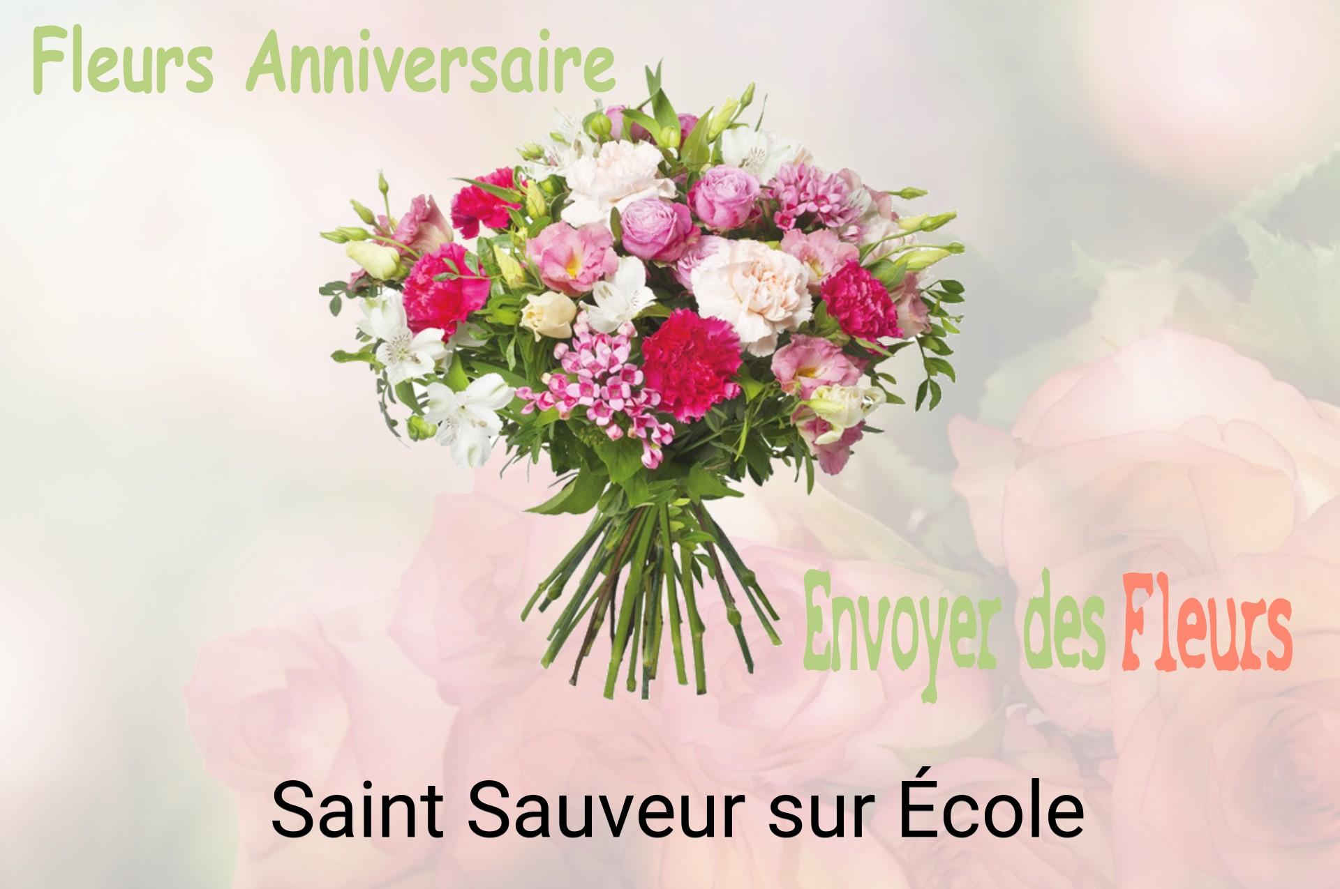 Bouquet de fleurs d’anniversaire livré à Saint-Sauveur-sur-École