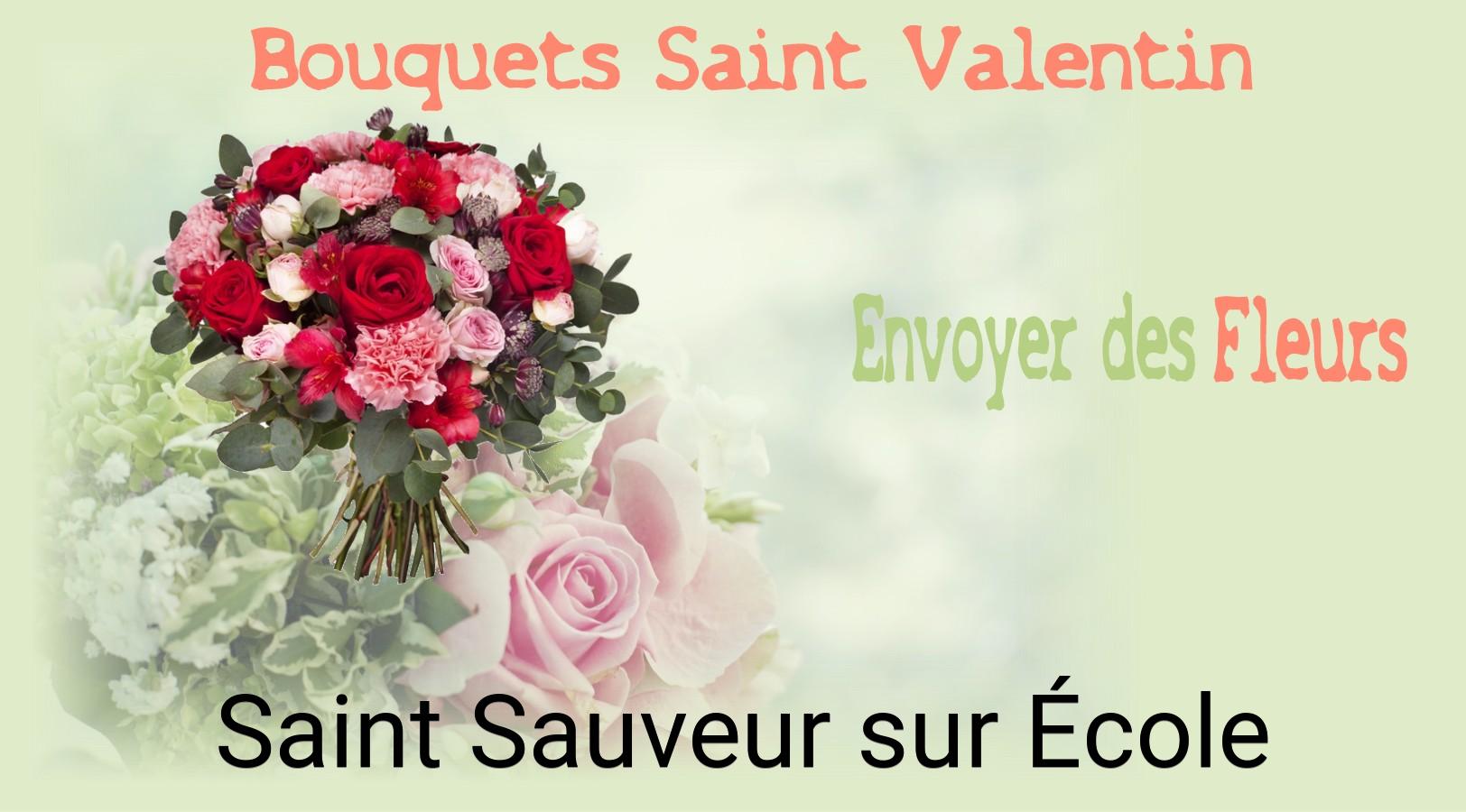 Roses de Saint-Valentin livrées à Saint-Sauveur-sur-École
